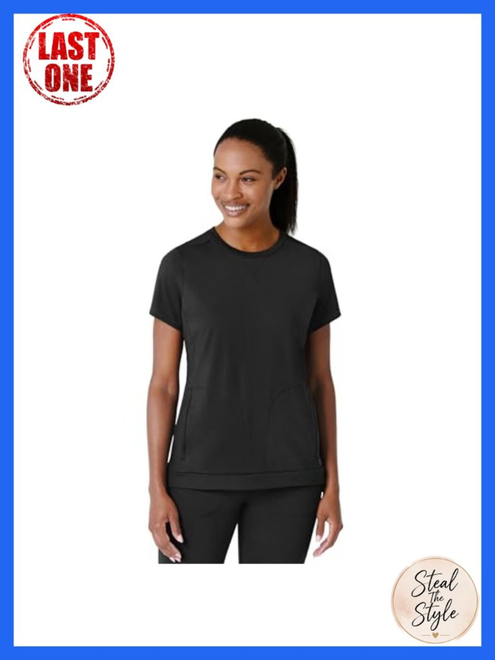 Wink Renew Flex-n-Reach Crew Neck Scrub Top - Women's Medical Uniform